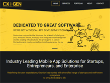 Tablet Screenshot of ox-i-gen.com